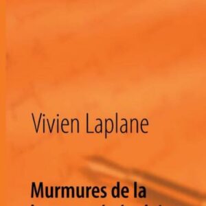 Couverture du livre "Murmures de la brousse sénégalaise". Le titre et le nom de l'auteur sont noir sur fond orange.